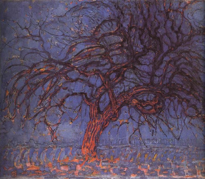 Piet Mondrian Red trees china oil painting image